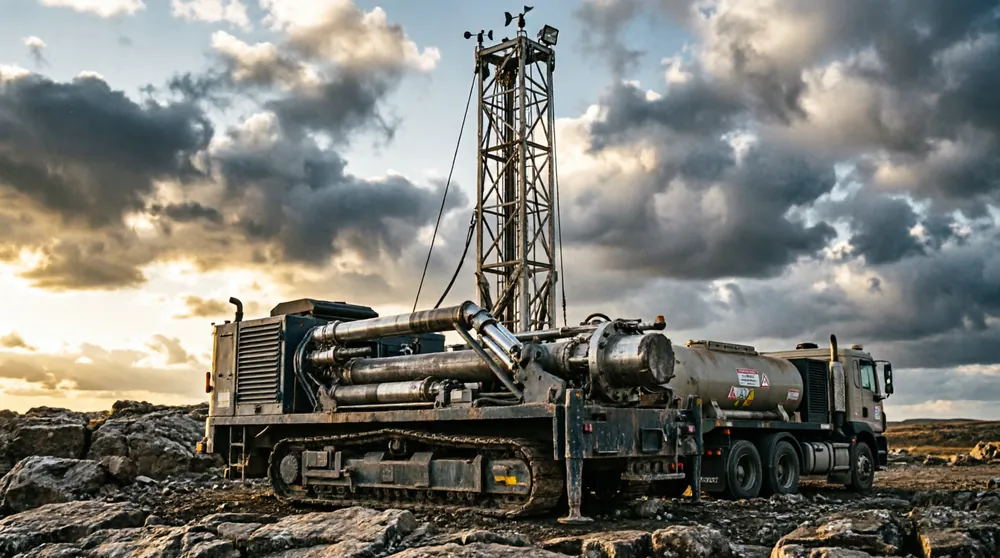 CBR 004 deep rock drilling rig